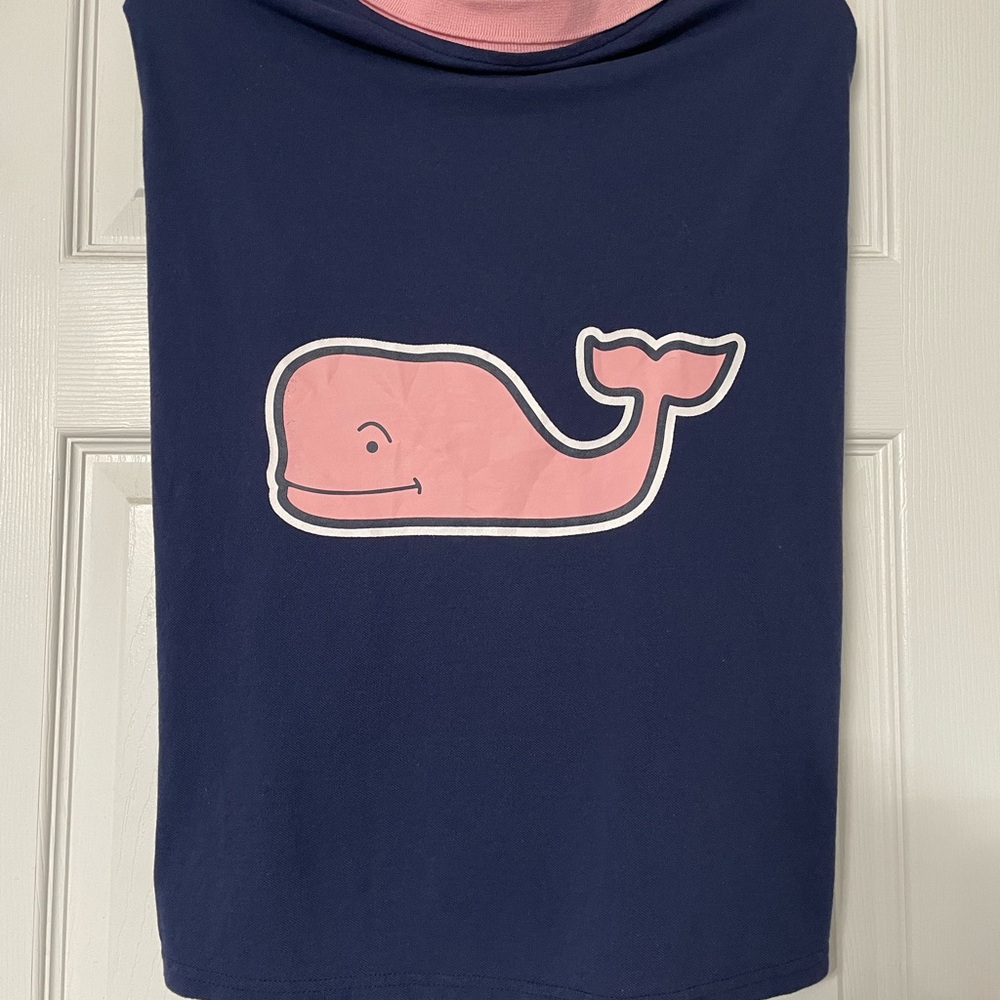 Vineyard Vines for Target Dog Polo Shirt Classic Whale Print size Large